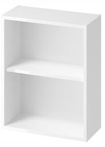 Cersanit Larga, závěsná otevřená skříňka 20cm, bílá, S932-093