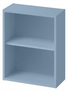 Cersanit Larga, závěsná otevřená skříňka 20cm, modrá, S932-094