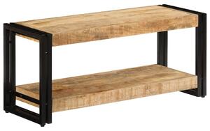 TV stolek 90 x 30 x 40 cm masivní mangovníkové dřevo 247808