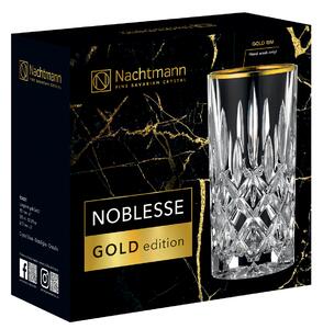 Sklenice Nachtmann Noblesse Gold Longdrink 375 ml, 2 ks 104031