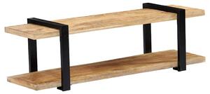 TV stolek 130 x 40 x 40 cm masivní mangovníkové dřevo 247883