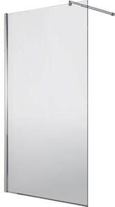 Deante Abelia, Walk-in sprchová zástěna 140cm, výška 200cm, 8mm čiré sklo s EasyClean, chromový profil, KTA_034P