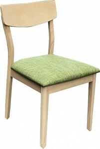 CZ Nábytkář - Kasvo Jídelní židle VANDA | Varianta: bělený dub/ látkagreen