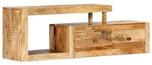 TV stolek 120 x 30 x 40 cm masivní mangovníkové dřevo 248099