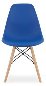 ModernHOME Sada 4 modrých židlí OSAKA model_3603_4-OSAKA-TOLX18