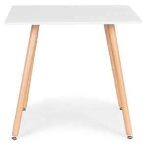 ModernHOME Moderní dřevěný kuchyňský stůl 80x80 cm KJSDT-01