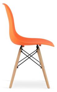 ModernHOME Sada židlí OSAKA oranžová 4ks model_3608_4-OSAKA-TOLX18
