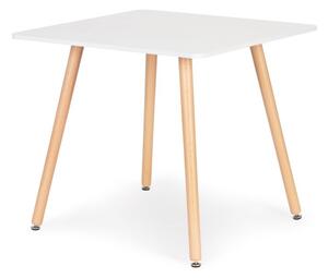 ModernHOME Moderní dřevěný kuchyňský stůl 80x80 cm