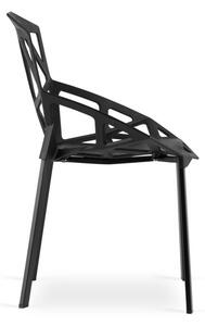ModernHOME Sada židlí ESSEN 4 ks. Černá model_3382_4-ESSEN-TROX22