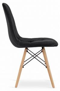 ModernHOME Sada moderních židlí DUMO, 4 ks. Černá model_3730_4-DUMO-BALY68