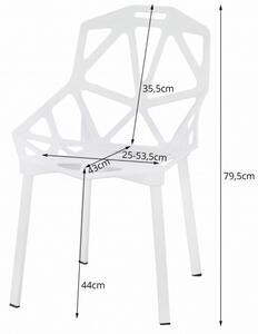 ModernHOME Sada židlí ESSEN 4 ks. Černá model_3382_4-ESSEN-TROX22