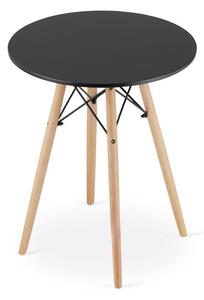 ModernHOME TODI Kulatý stůl 60 cm - černý LOFT model_3501_1-TODI-ETX60