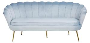 TŘÍMÍSTNÁ POHOVKA, textil, světle šedá Livetastic - Pohovky, Online Only