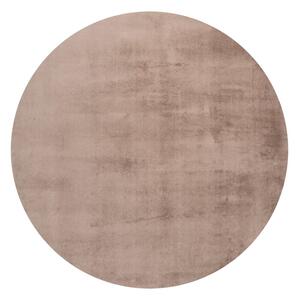 Kusový koberec Lalee Hides Paradise 400 kruh taupe - průměr 120 cm