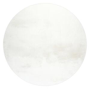 Kusový koberec Lalee Hides Paradise 400 kruh white - průměr 120 cm