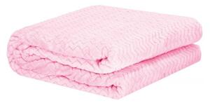 Deka 160x200 cm SPRINGOS Splendit HA7142 růžová