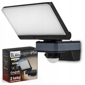 LED nástěnné svítidlo 44 W, 5280 lm, neutrální bílá, IP54