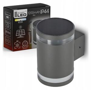 LED nástěnné svítidlo, 2 W, 15 lm, neutrální bílá, IP44, 14 × 12 × 9 cm