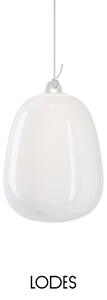 Lodes Designové závěsné LED svítidlo Oblò, 7W, v. 34,7 cm, CRI90 Barva: Bílá, Teplota světla: 2700K - teplá bílá