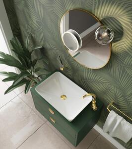 Deante Silia příslušenství, nástěnný koupelnový pohár, zlatá lesklá, ADI_Z911