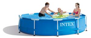 Velký, zahradní rámový bazén 305x75cm + pumpa INTEX 28202NP