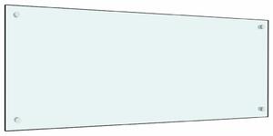 Kuchyňský panel mléčný 100 x 40 cm tvrzené sklo 249460