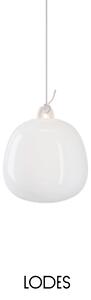 Lodes Designové závěsné LED svítidlo Oblò, 7W, v. 24,3 cm, CRI90 Barva: Bílá, Teplota světla: 3000K - teplá bílá