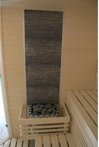 Dekorativní kamenná stěna do sauny