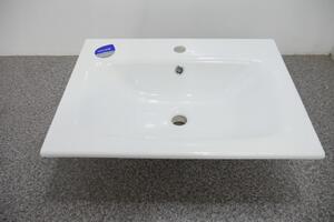 Cersanit Moduo, závěsná skříňka s umyvadlem 60cm, bílá, S801-314-DSM