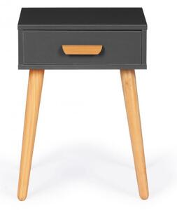 ModernHOME Moderní noční stolek se zásuvkou WYJ-085 GREY