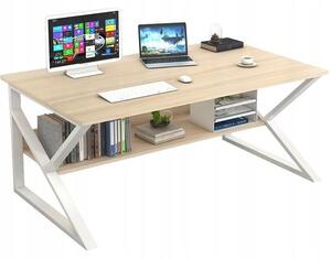 ModernHOME Kancelářský stůl s policí 100x60cm STL08JBR