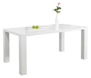 JÍDELNÍ STŮL, vysoce lesklá bílá, 140/90/76 cm MID.YOU - Online Only jídelní stoly, Online Only