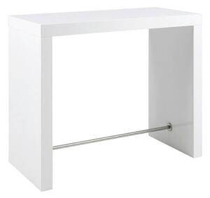 JÍDELNÍ STŮL, vysoce lesklá bílá, 130/60/105 cm MID.YOU - Online Only jídelní stoly, Online Only