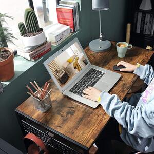 ModernHOME Loftový hnědý psací stůl