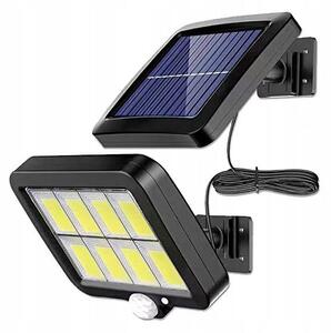 Solární LED reflektor, neutrální bílá, IP44