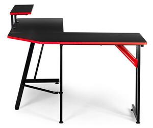 ModernHOME Rohový počítačový stůl pro hráče CN-2108
