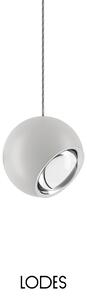 Lodes Designové závěsné LED svítidlo SPIDER, 11W, ø 12 cm, CRI90 Barva: Bílá, Teplota světla: 2700K - teplá bílá