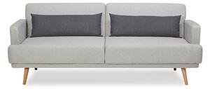 TŘÍMÍSTNÁ POHOVKA, textil, světle šedá Livetastic - Pohovky, Online Only