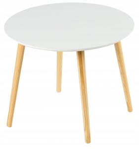 ModernHOME Moderní skandinávský konferenční stolek, 60 cm FH-CGCT002[WH] WHITE