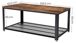 Konferenční stolek v rustikálním stylu ModernHome model_2030_1