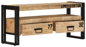 TV stolek 100 x 30 x 45 cm masivní mangovníkové dřevo 249858