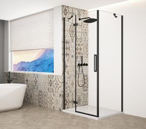 Gelco TRINITY BLACK obdélníkový sprchový kout 1200x1000mm, čiré sklo, levé GT5610-12CL-B