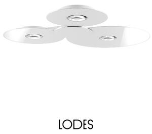 Lodes LED stropní svítidlo Bugia Mega, d. 79,6 cm, 3x15W Barva: Bílá, Teplota světla: 2700K - teplá bílá