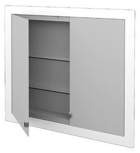 Dřevojas dvoudveřová galerka GRID GA2NOE 90