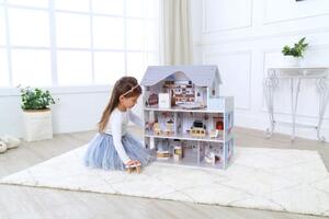 Domeček pro panenky s nábytkem Rezidence Emma ECOTOYS