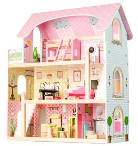 Dřevěný domeček pro panenky Fairy Tale Residence Ecotoys 4110