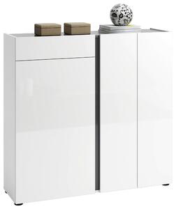 BOTNÍK, bílá, 120/115/34 cm Xora - Online Only šatny & botníky, Online Only