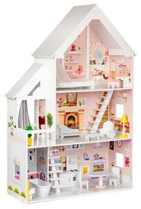 Dřevěný domeček pro panenky XXL Powder Residence ECOTOYS