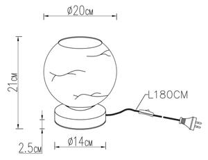 Globo 15999MT - Stolní lampa RAGUSA 1xE27/60W/230V