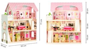 Dřevěný domeček pro panenky Fairy Tale Residence Ecotoys